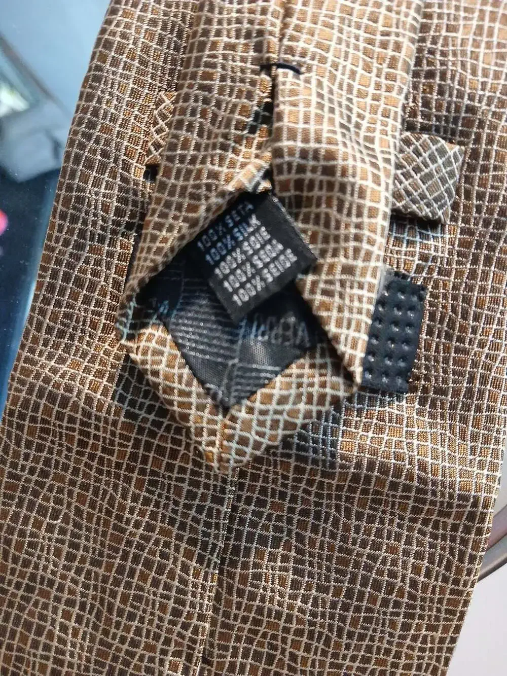 Verri necktie brown